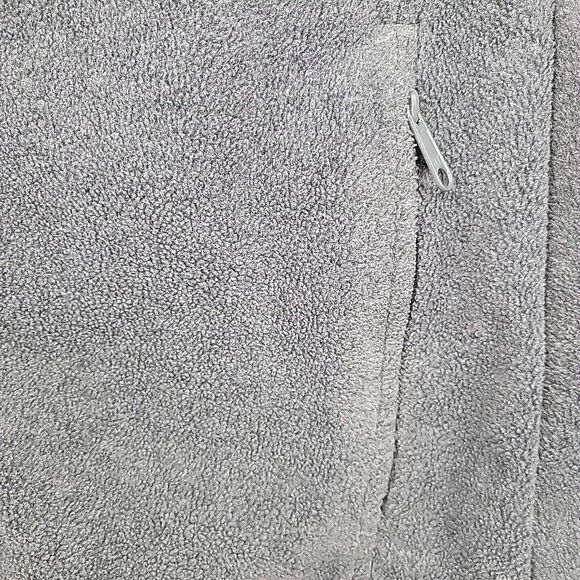 Columbia Mens Gray Fleece Jacket Size Medium Full Zipper Soft Great Condition - Picture 4 of 10